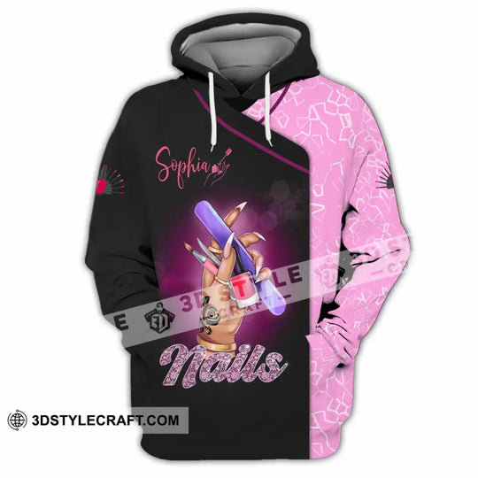 Unisex Shirt - Custom Nails Lover Shirt style option 3