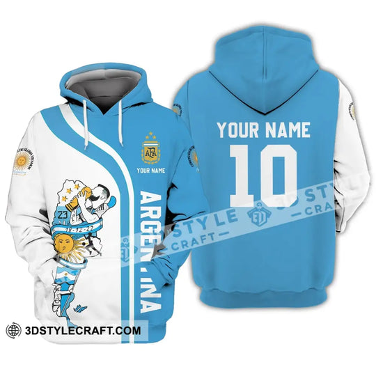 Unisex Shirt - Custom Name And Number Shirt, Argentina National Team AFA style option 2