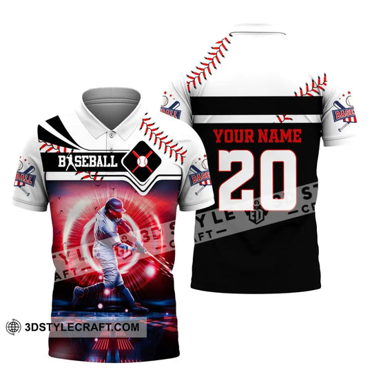 Unisex Shirt, Custom Name and Number Baseball Shirt, T-Shirt for Baseball Club, Gift for Baseball Players style option 4