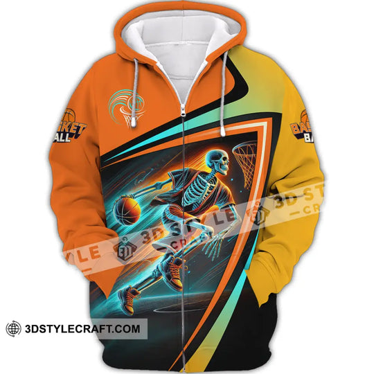 Unisex Shirt, Custom Name and Number Basketball Shirt, Basketball Polo Long Sleeve Shirt, Basketball Gift style option 3