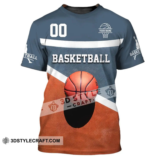 Unisex Shirt, Custom Name and Number Basketball Shirt, Basketball Polo Long Sleeve Shirt style option 2