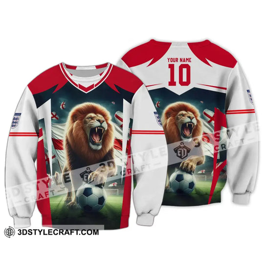 Unisex Shirt - Custom Name And Number England Euro Team Lover Shirt style option 4