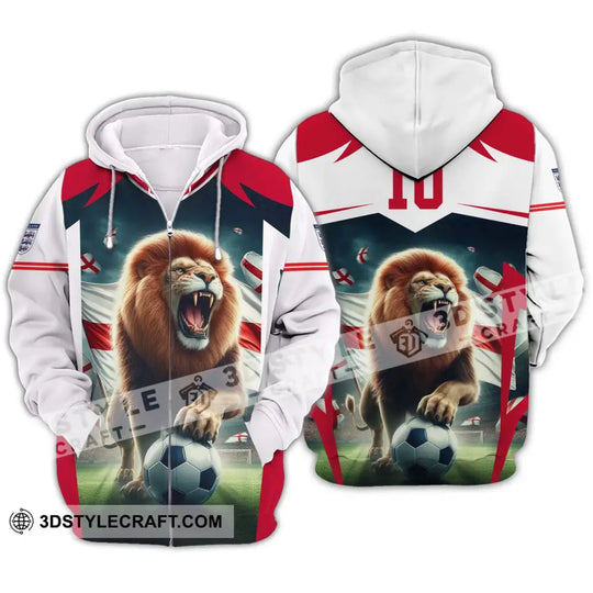 Unisex Shirt - Custom Name And Number England Euro Team Lover Shirt style option 2