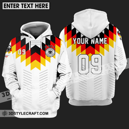 Unisex Shirt - Custom Name And Number Shirt, Euro 2024 Germany National Team Flag Color style option 3