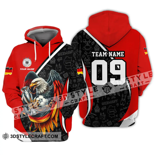 Unisex Shirt - Custom Name And Number Germany Euro 2024 Shirt National Team style option 4