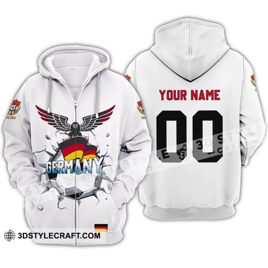 Unisex Shirt - Custom Name And Number Shirt, Germany National Team Euro 2024 style option 4