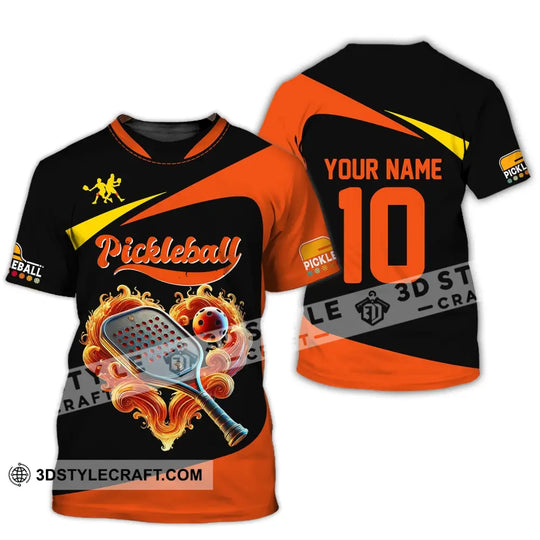 Unisex Shirt, Custom Name and Number Pickleball Shirt, T-Shirt for Pickleball Club, Gift for Pickleball Players style option 2