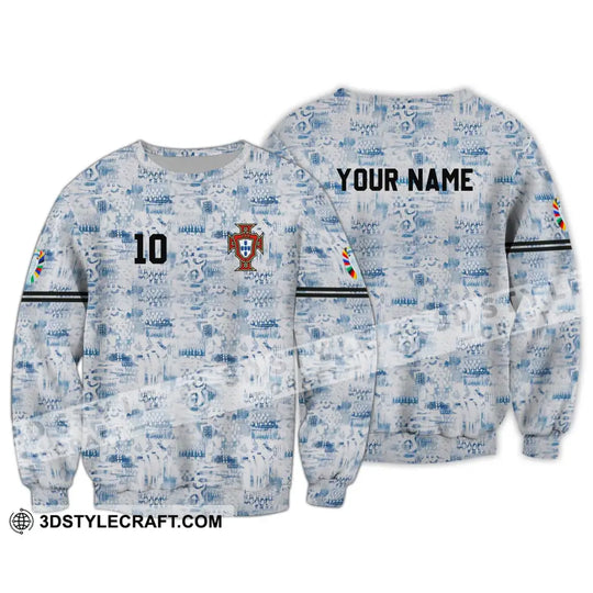 Unisex Shirt - Custom Name And Number Portugal National Team Shirt style option 4