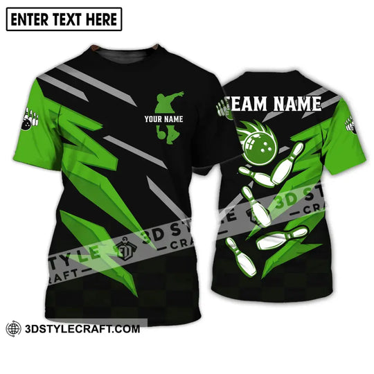 Unisex Shirt - Custom Name And Team Name Shirt - Bowling Team Shirt - Bowling Lover Gift - Bowling Gift style option 2