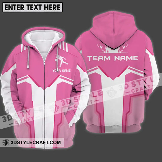 Unisex Shirt - Custom Name And Team Name Shirt, Bowling Player Shirt style option 2