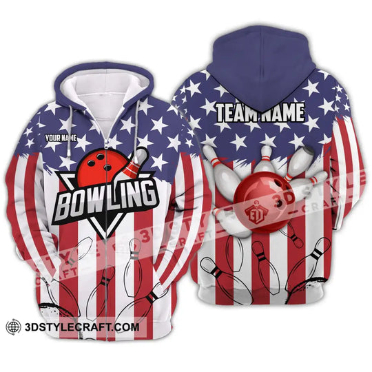 Unisex Shirt - Custom Name And Team Name Shirt - Bowling Polo Shirt - Bowling Lover Gift - Bowling Player Shirt style option 3