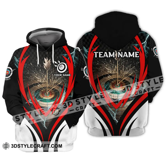 Unisex Shirt - Custom Name And Team Name On Target Archery Shirt style option 3
