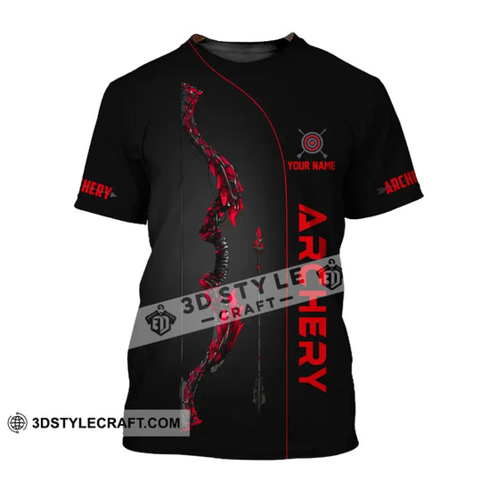 Unisex Shirt, Custom Name Archer Shirt, Archery Polo Long Sleeve, Archer Gift style option 2