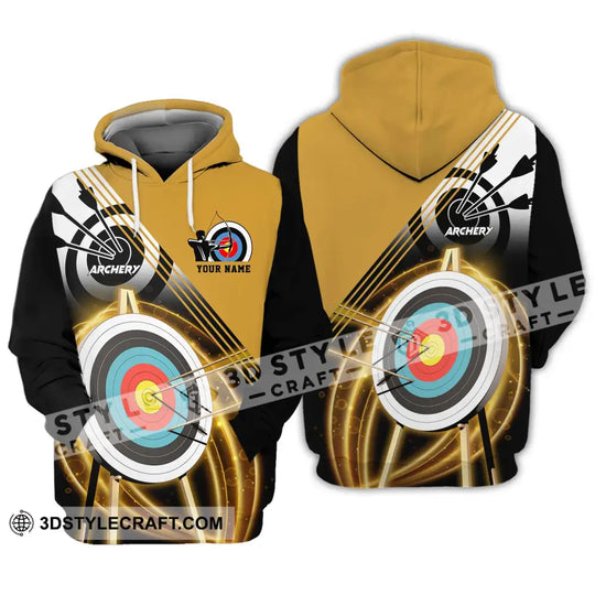 Unisex Shirt - Custom Name Archery Hit The Target Shirt style option 3