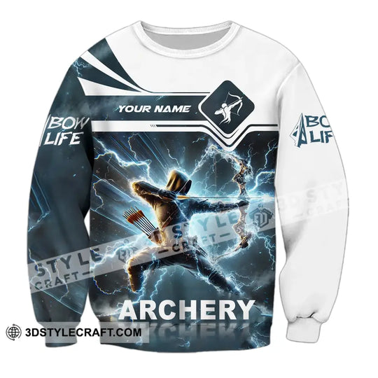 Unisex Shirt - Custom Name Shirt Archery style option 4