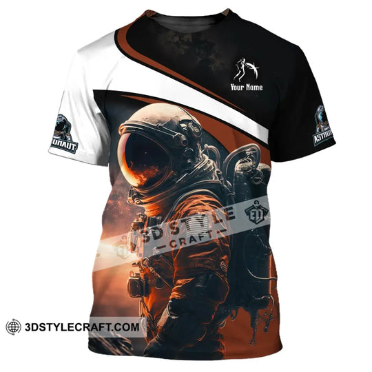 Unisex Shirt, Custom Name Astronaut T-Shirt, Spaceman Shirt style option 2