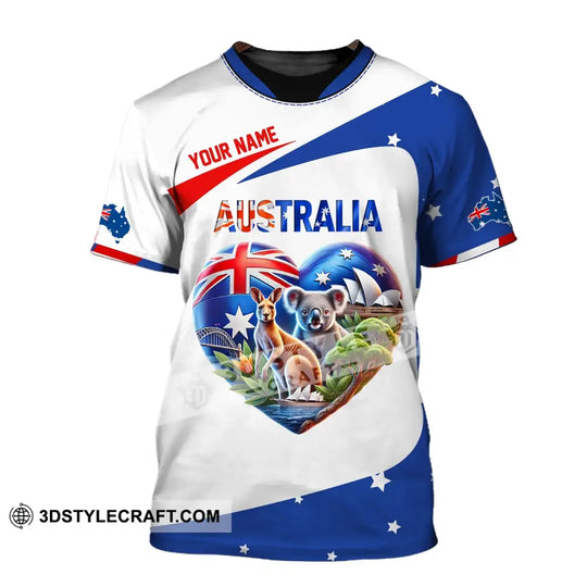 Unisex Shirt, Custom Name Australia Shirt, Australia Polo Long Sleeve Shirt, Australian Gift style option 2