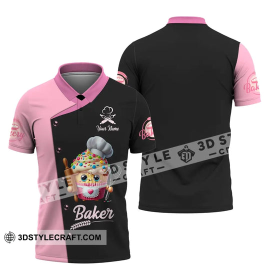Unisex Shirt, Custom Name Bakery Shirt, Bakery Chef, Bakery Shop T-Shirt, Bakers Gift style option 4