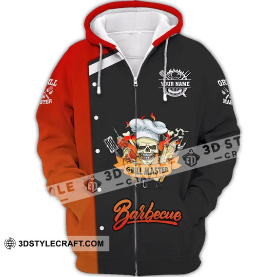Unisex Shirt, Custom Name Barbecue Shirt, Barbecue Hoodie, Barbecue Chef Gift style option 3