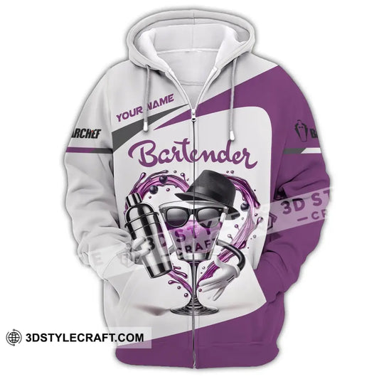 Unisex Shirt, Custom Name Bartender Shirt, Bartender Polo Long Sleeve, Barista Shirt style option 3