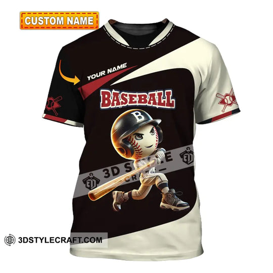 Unisex Shirt - Custom Name Shirt Baseball style option 1
