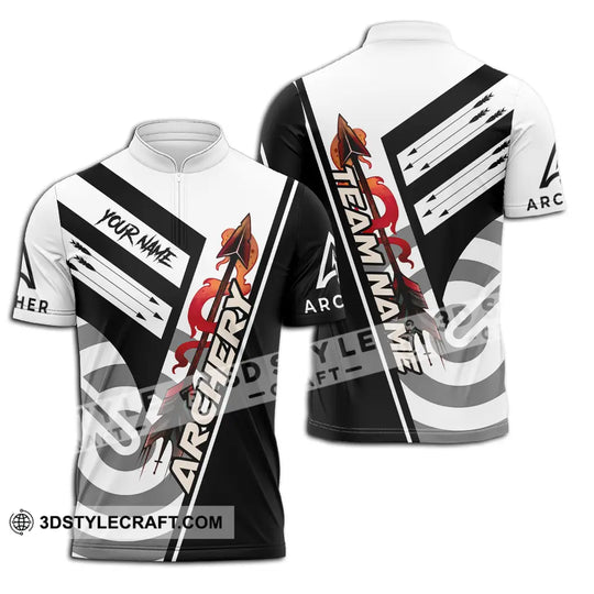 Unisex Shirt - Custom Name Basic Archery Player Shirt style option 2