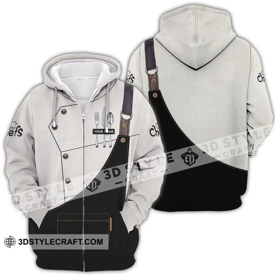 Unisex Shirt - Custom Name Basic Chefs Shirt style option 4