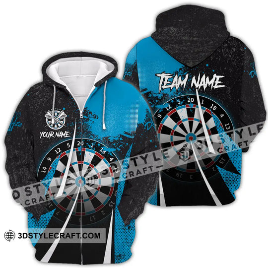 Unisex Shirt - Custom Name Basic Shirt, Darts Player style option 4