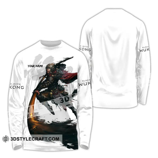 Unisex Shirt - Custom Name Black Myth Wukong Shirt style option 4