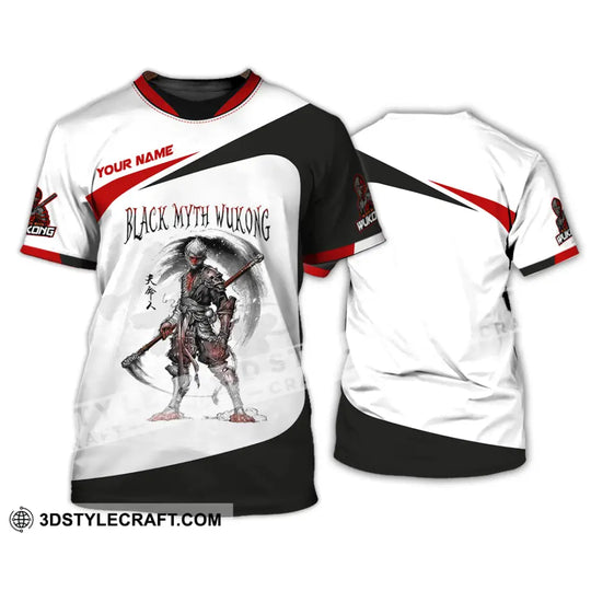 Unisex Shirt, Custom Name Black Myth Wukong Shirt, Wukong T-Shirt Hoodie Long Sleeve Shirt style option 2