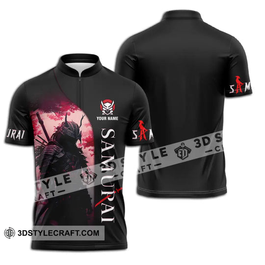Unisex Shirt - Custom Name Blood Samurai Shirt style option 2