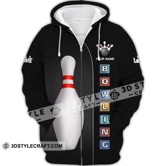 Unisex Shirt, Custom Name Bowling Shirt, Shirt For Bowling Lovers, Bowling Gifts style option 3