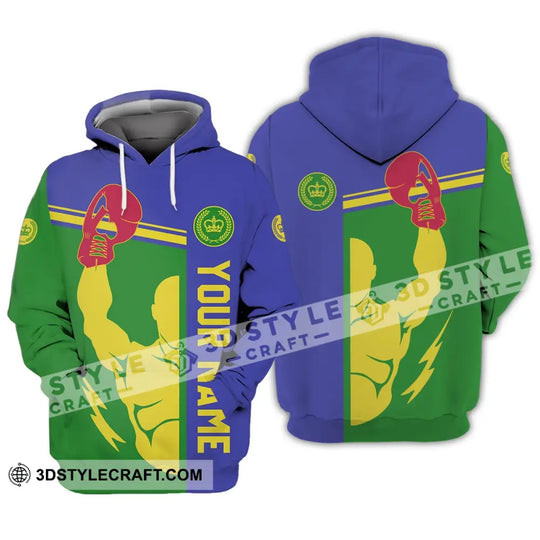 Unisex Shirt - Custom Name Boxing Shirt - Gift For Boxing Lover style option 3