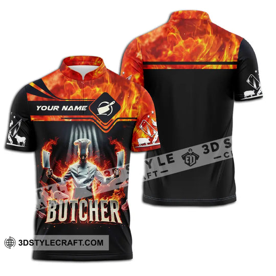 Unisex Shirt - Custom Name Shirt Butcher style option 2