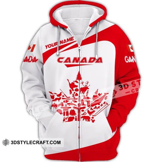 Unisex Shirt, Custom Name Canada Shirt, Canadian Pride, Canada Gift style option 3