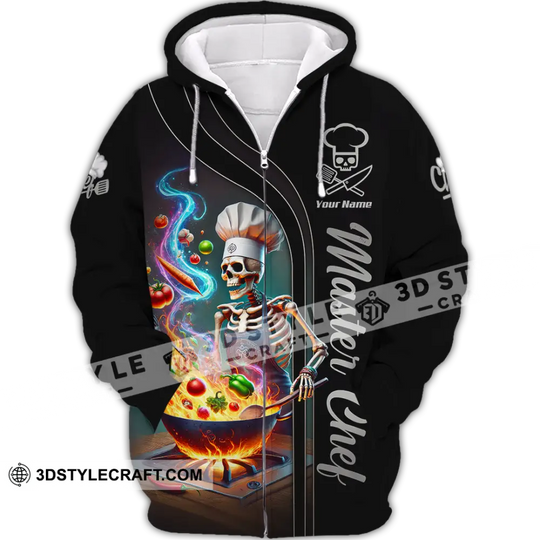 Unisex Shirt, Custom Name Chef Shirt, Chef Apparel, Chef Polo Long Sleeve, Cooking Love T-Shirt style option 3