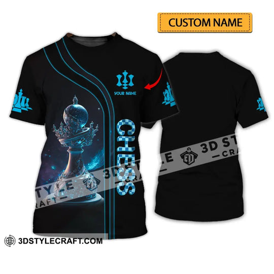 Unisex Shirt - Custom Name Chess Lover Shirt style option 1