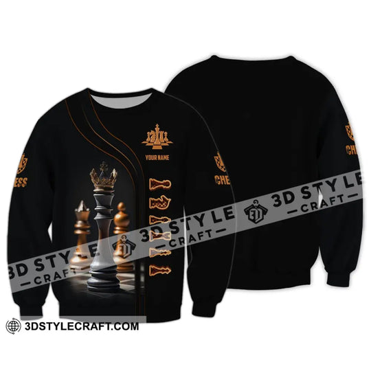 Unisex Shirt, Custom Name Chess T-Shirt, Chess Game Shirt, Gift for Chess Lover style option 4