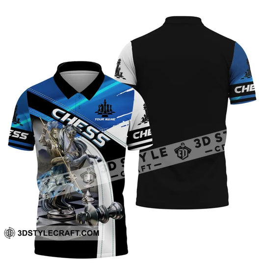 Unisex Shirt, Custom Name Chess T-Shirt, Chess Player Shirt, Chess Player Clothing style option 4