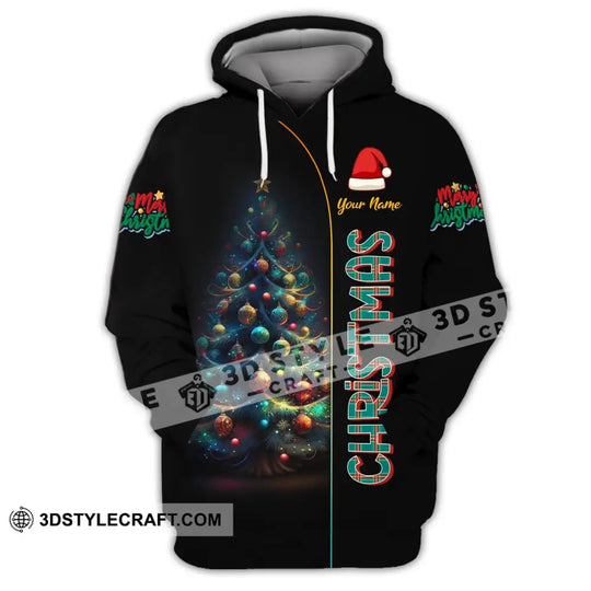 Unisex Shirt - Custom Name Shirt Christmas Night style option 2