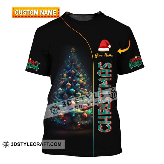 Unisex Shirt - Custom Name Shirt Christmas Night style option 1
