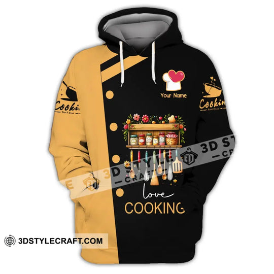 Unisex Shirt - Custom Name Shirt Cooking style option 2