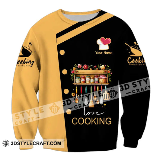 Unisex Shirt - Custom Name Shirt Cooking style option 4