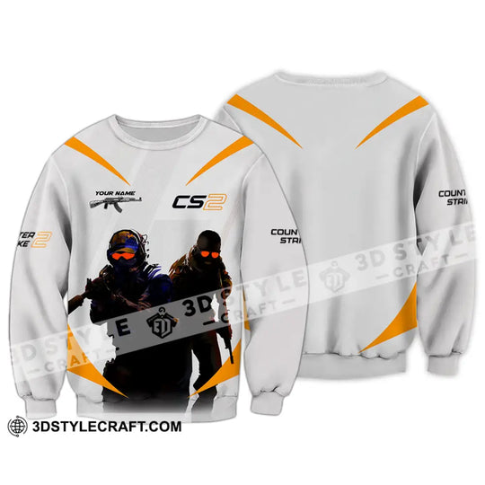Unisex Shirt, Custom Name Counter Strike Game Shirt, Counter Strike Game T-Shirt, Gamer Gift style option 3