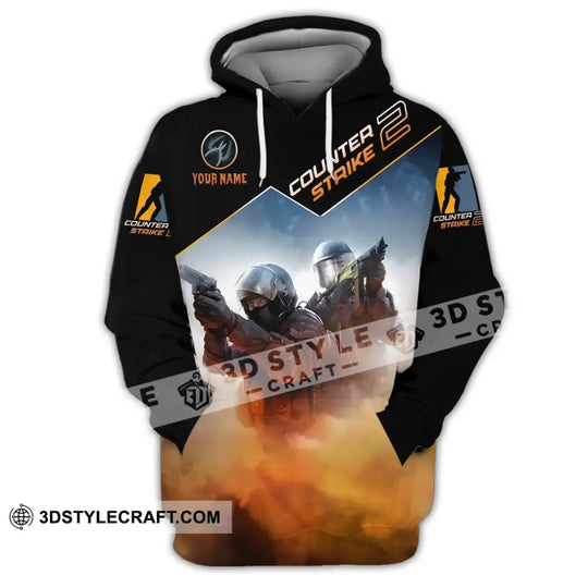 Unisex Shirt - Custom Name Counter Strike Shirt style option 2