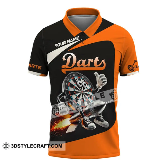 Unisex Shirt, Custom Name Dart Shirt, Dart Lover T-Shirt style option 4