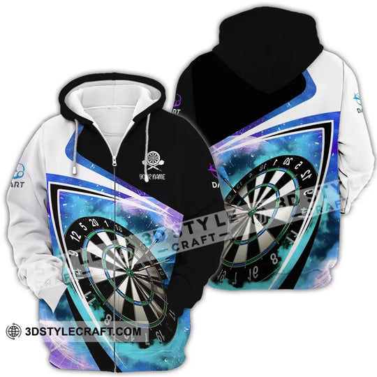 Unisex Shirt - Custom Name Darts Galaxy Shirt style option 4