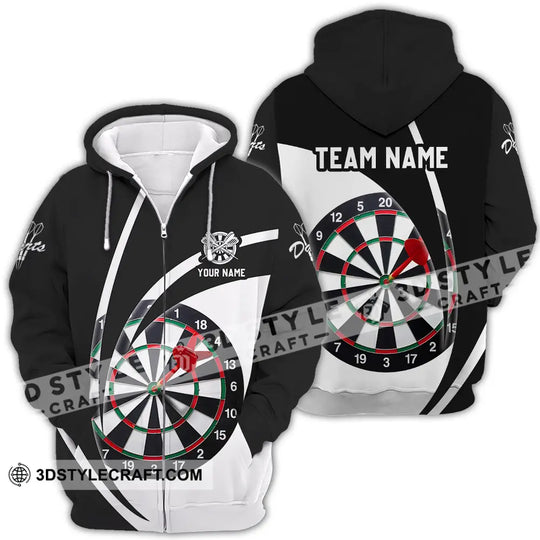 Unisex Shirt - Custom Name Darts Player Shirt Classic Color style option 4