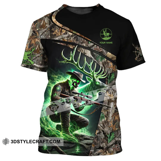 Unisex Shirt, Custom Name Deer Hunting Shirt, Deer Hunter Gift style option 2
