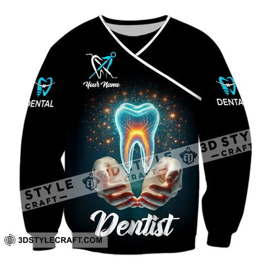 Unisex Shirt - Custom Name Dentist Shirt style option 4